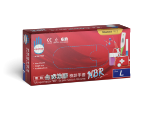 NBR 藍色加厚款 - 多倍合成橡膠檢診手套