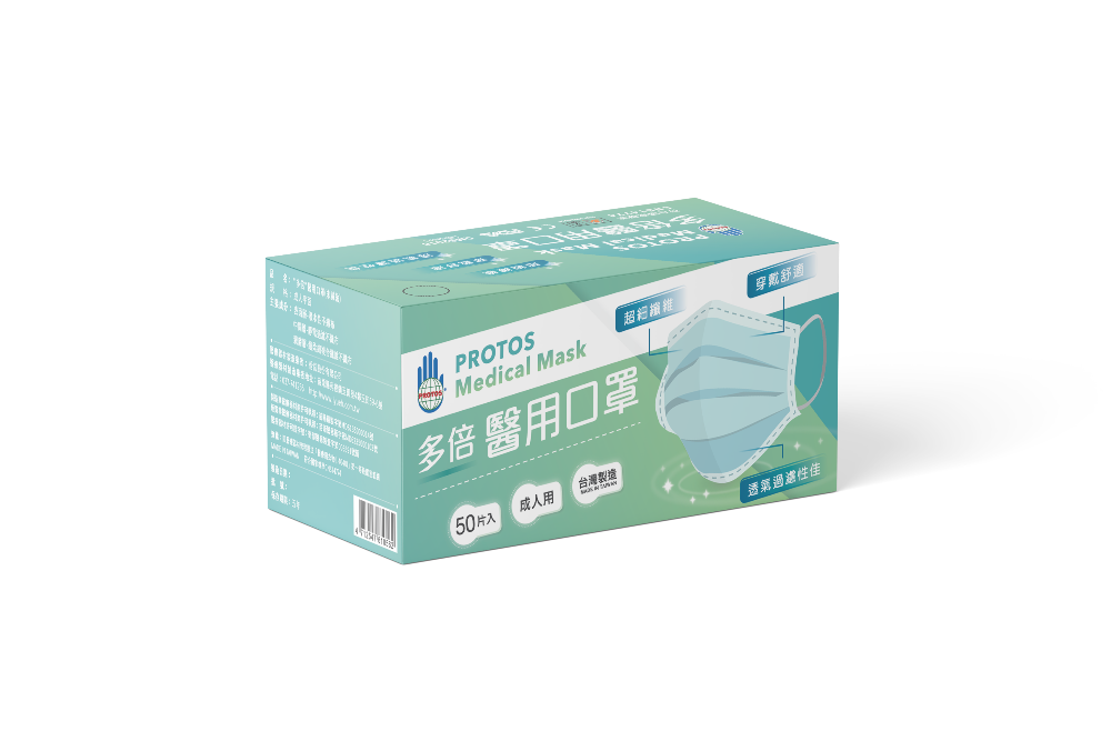 Adult 3-Ply Medical Mask (50 PCS)